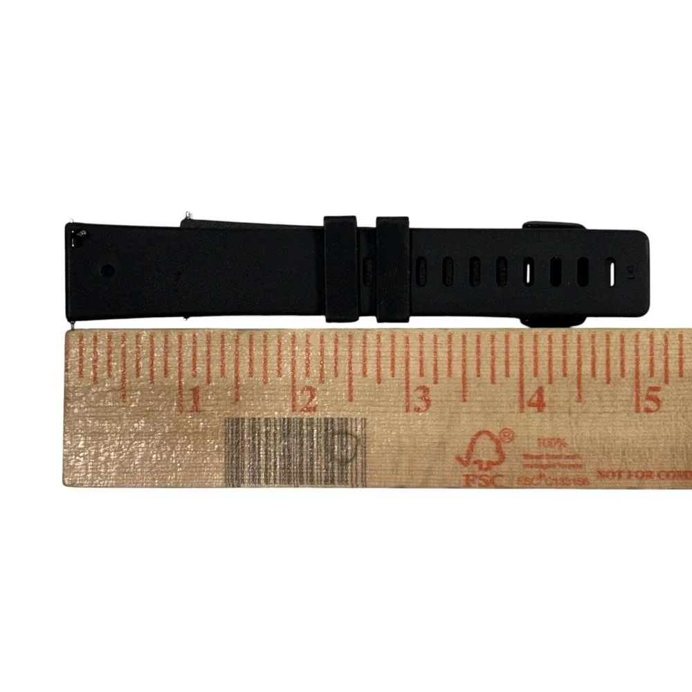 Lot of 4 Watch Bands Fitbit Versa 2 Quick Release Straps Black Grey Navy Large